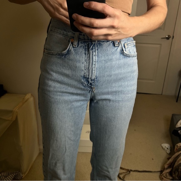 Mango jeans Ideal condition , worn once size XS-S - Picture 4 of 10